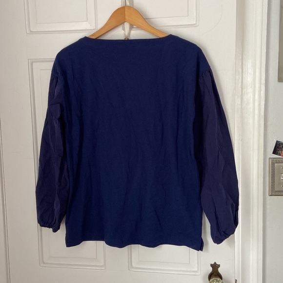 JCrew balloon sleeve sample sale top - Picture 4 of 4